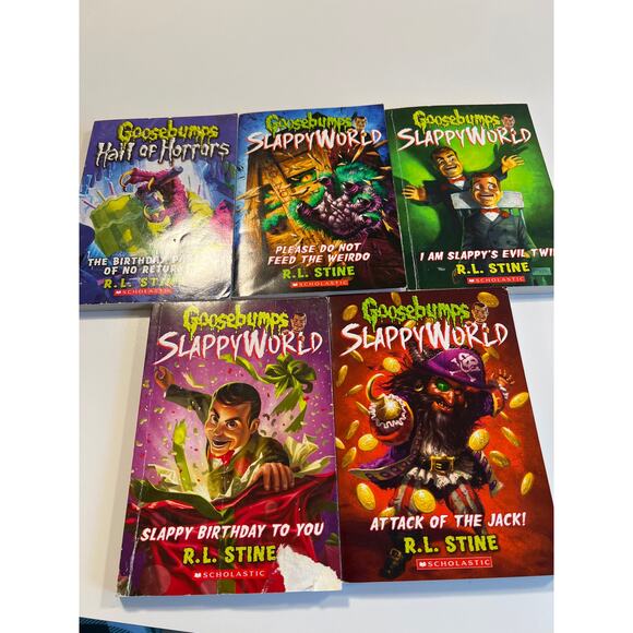 Goosebumps SlappyWorldx4 & Hall of Horrors - Picture 1 of 6